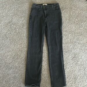 Abercrombie & Fitch Ultra High Rise 90s Slim Straight Jean